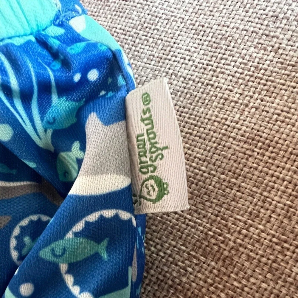 Green Sprouts‎ Baby Reuseable Swim Diapers New Size 6 mo 10-18lbs